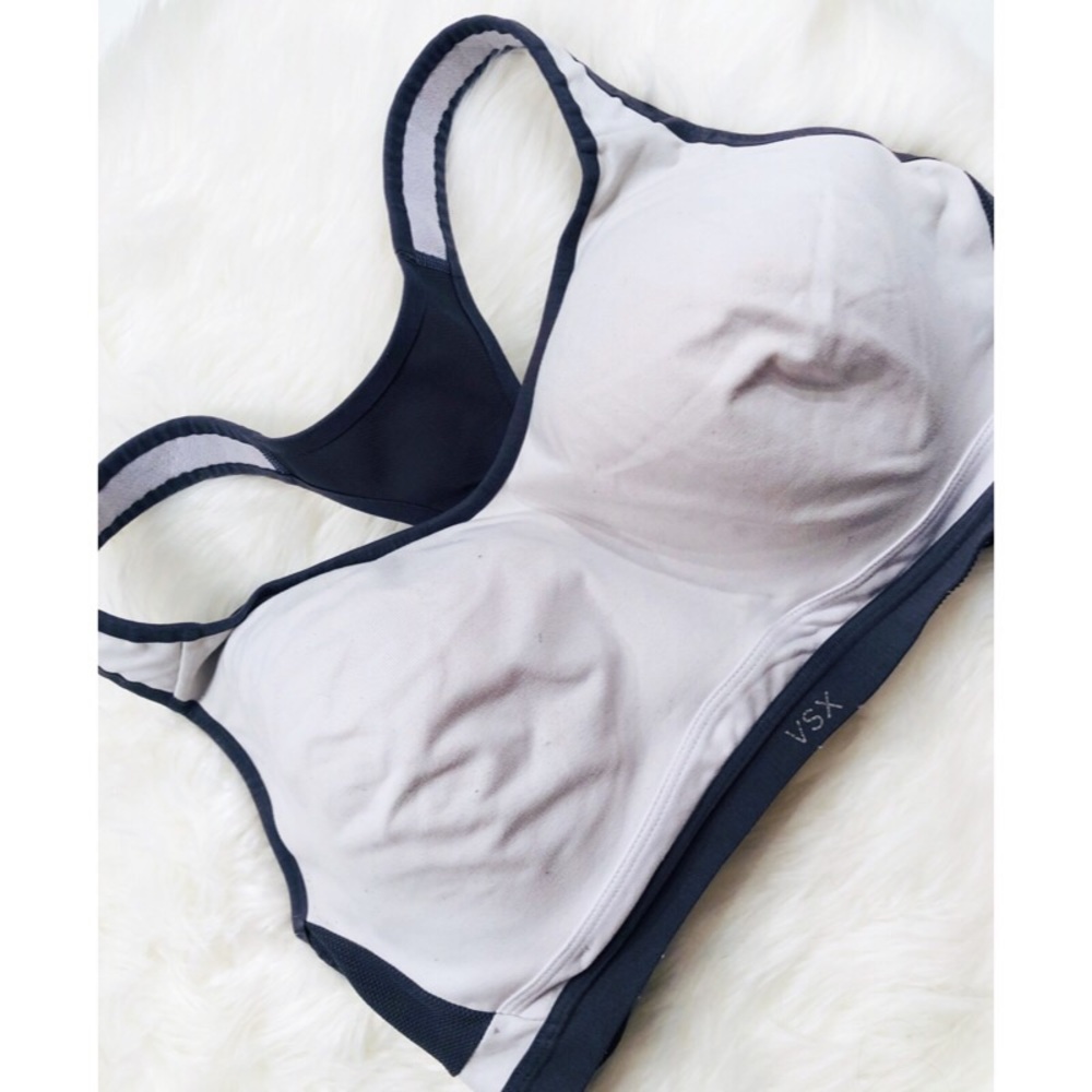 Victoria’s Secret White Pushup Sport Bra✨38C!